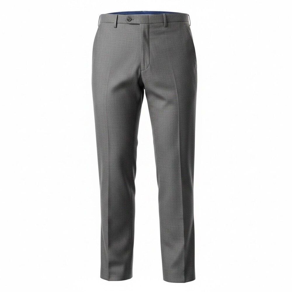 Peter Millar Wool Dress Pants Mens Gray Casual Suit Preppy Casual 36x29